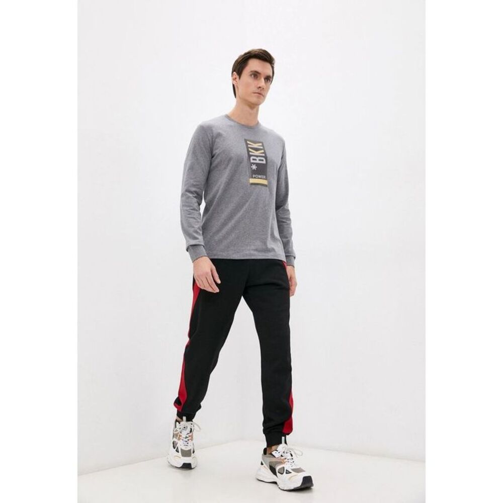 Bikkembergs Gray Cotton Men's Sweatshirt